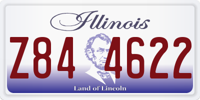 IL license plate Z844622