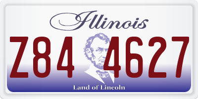 IL license plate Z844627