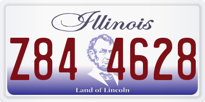 IL license plate Z844628