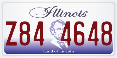 IL license plate Z844648