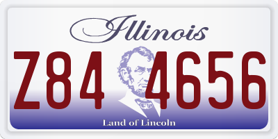 IL license plate Z844656