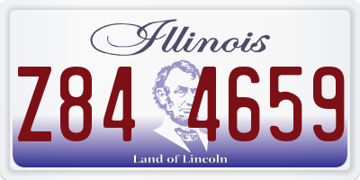 IL license plate Z844659