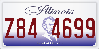 IL license plate Z844699