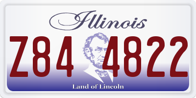 IL license plate Z844822