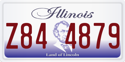 IL license plate Z844879