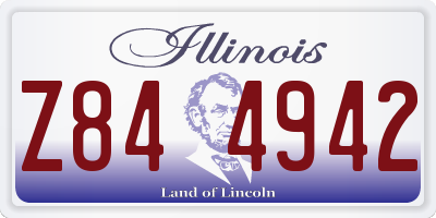 IL license plate Z844942