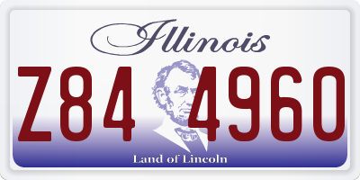 IL license plate Z844960