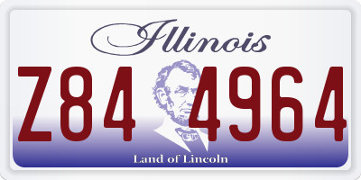 IL license plate Z844964