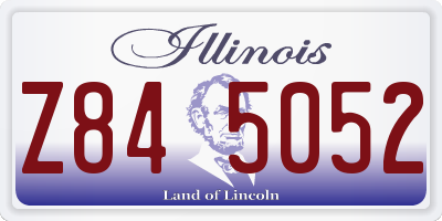 IL license plate Z845052