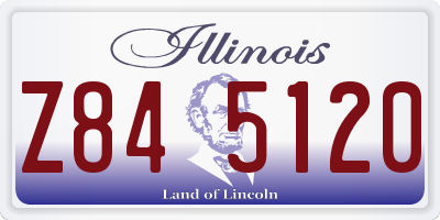 IL license plate Z845120