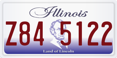 IL license plate Z845122