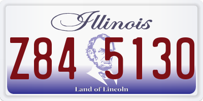 IL license plate Z845130