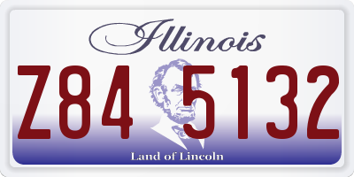 IL license plate Z845132