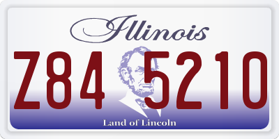 IL license plate Z845210