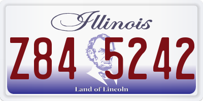IL license plate Z845242