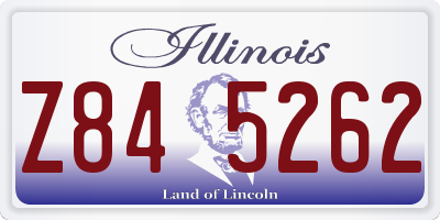 IL license plate Z845262