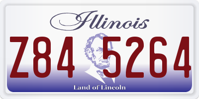 IL license plate Z845264