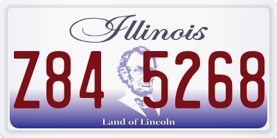 IL license plate Z845268