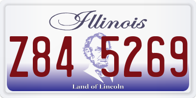 IL license plate Z845269
