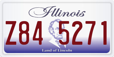 IL license plate Z845271