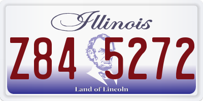 IL license plate Z845272