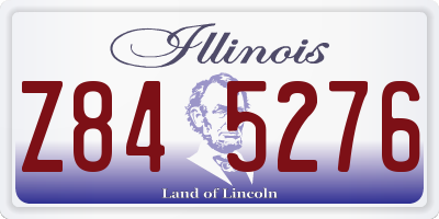 IL license plate Z845276