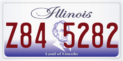 IL license plate Z845282