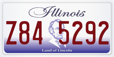 IL license plate Z845292