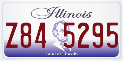 IL license plate Z845295