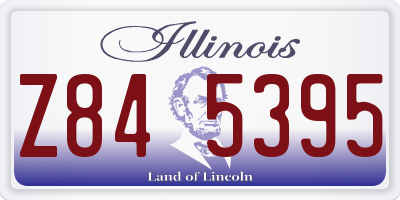 IL license plate Z845395