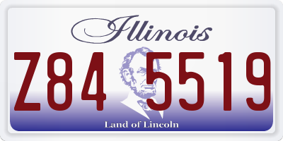 IL license plate Z845519