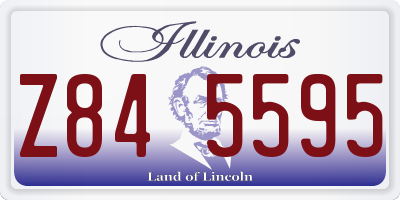 IL license plate Z845595