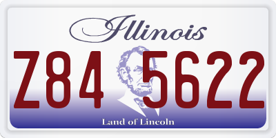 IL license plate Z845622