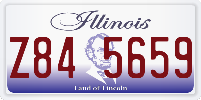 IL license plate Z845659