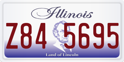 IL license plate Z845695