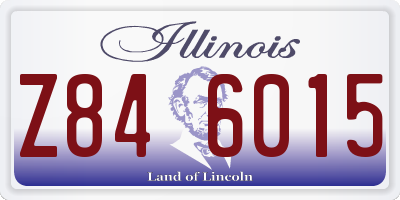 IL license plate Z846015