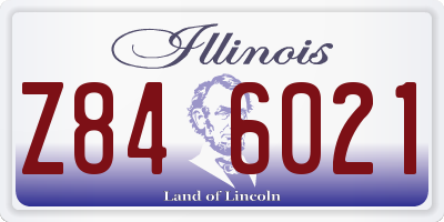 IL license plate Z846021