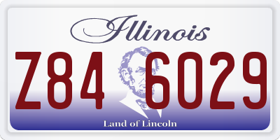 IL license plate Z846029