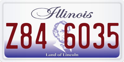 IL license plate Z846035