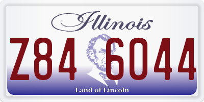 IL license plate Z846044