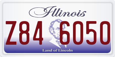 IL license plate Z846050
