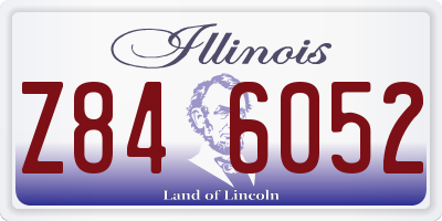 IL license plate Z846052