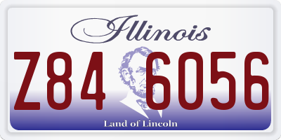 IL license plate Z846056