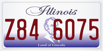 IL license plate Z846075