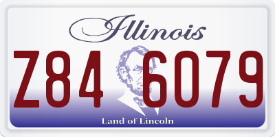 IL license plate Z846079