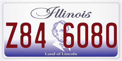 IL license plate Z846080