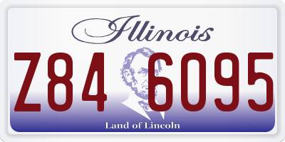 IL license plate Z846095