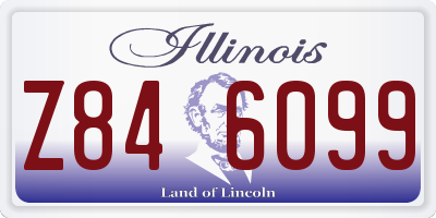 IL license plate Z846099