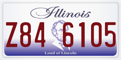 IL license plate Z846105