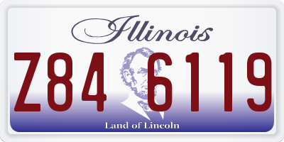 IL license plate Z846119